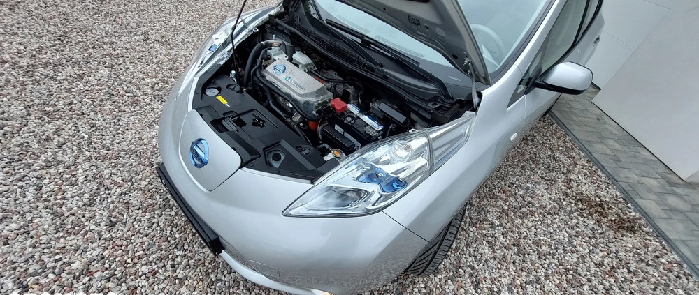 Nissan Leaf cena 25999 przebieg: 96042, rok produkcji 2013 z Zambrów małe 704